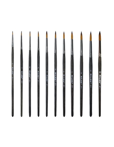 Pincel Milán Redondo Sintético 311