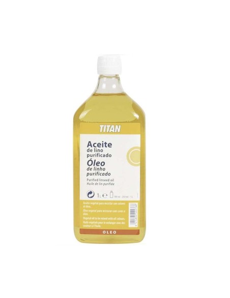 Aceite de Lino Titan Purificado 1000 ml
