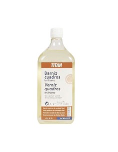 Barniz Titan Cuadros Brillante 1000 ml