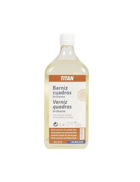 Barniz Titan Cuadros Brillante 1000 ml