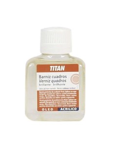 Barniz Titan Cuadros Brillante 100 ml