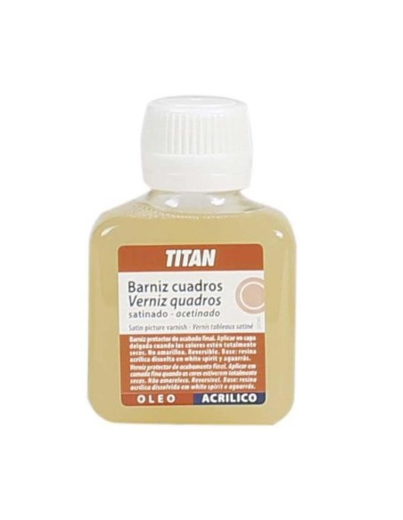 Barniz Titan Cuadros Satinado 100 ml