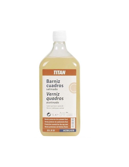 Barniz Titan Cuadros Satinado 1000 ml