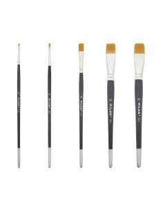 Pincel Milán  Plano Sintético Mango Corto 621