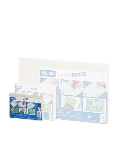 Plancha Milán de Grabado Print Block 7,2x11,5x1 cm