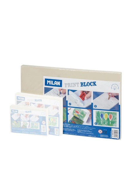 Plancha Milán de Grabado Print Block 16,9x28,2x1 cm