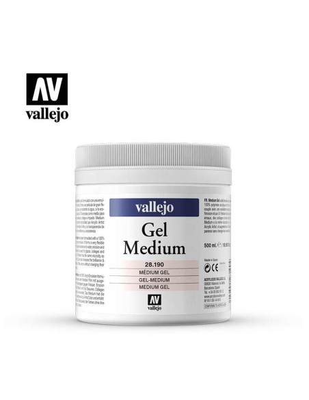 Medium Vallejo Gel 500 ml