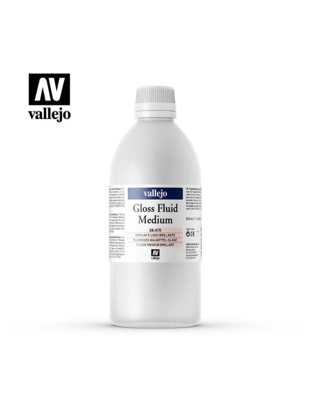 Medium Vallejo Fluido Brillante 500 ml