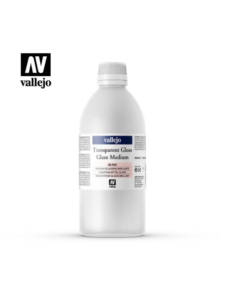 Medium Vallejo Veladuras Brillante 500 ml