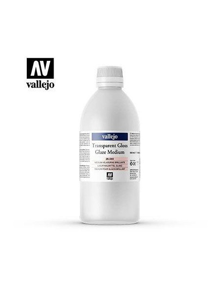 Medium Vallejo Veladuras Brillante 500 ml