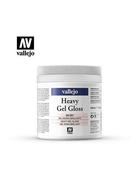 Gel Denso Vallejo Brillante 500 ml