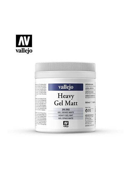 Gel Denso Vallejo Mate 500 ml