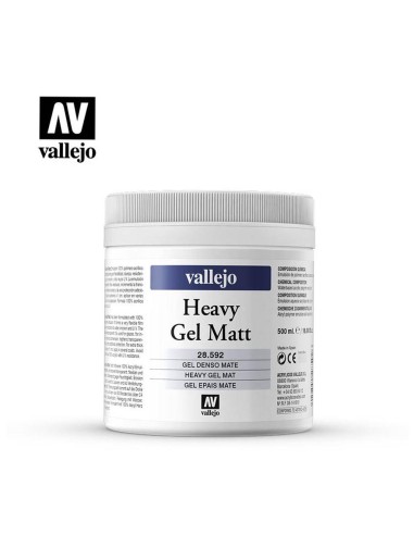 Gel Denso Vallejo Mate 500 ml