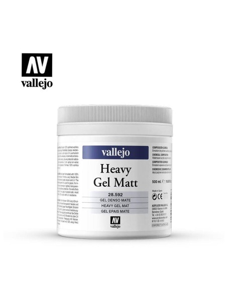 Gel Denso Vallejo Mate 500 ml