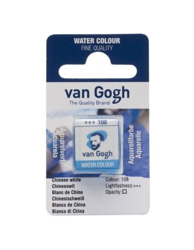Acuarela Van Gogh 1/2 Godet  Blanco China Nº108