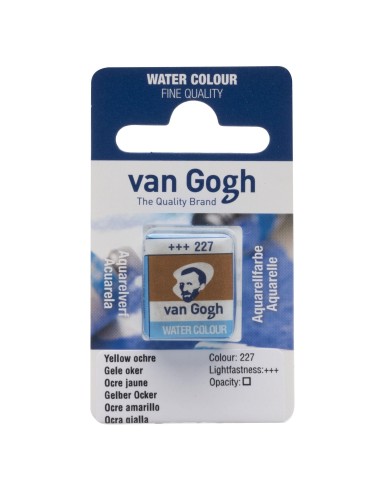 Acuarela Van Gogh 1/2 Godet Ocre Amarillo Nº227 