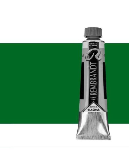 Óleo Rembrandt 40 ml Verde Permanente Oscuro Nº619