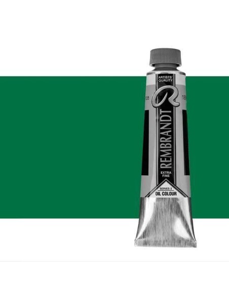 Óleo Rembrandt 40 ml Verde Óxido Cromo Nº668