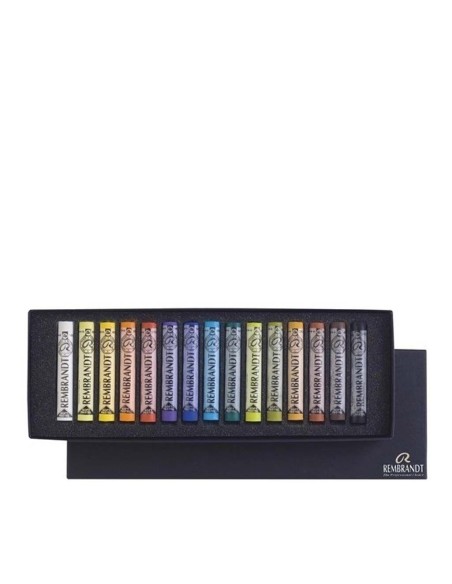 Caja Pasteles Rembrandt 15 Unidades