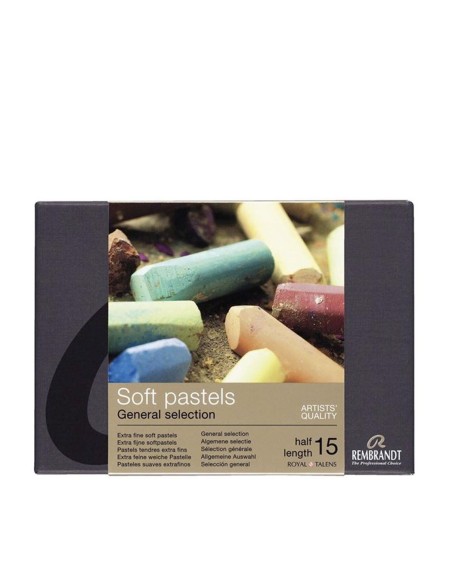 Pasteles Rembrandt Medios Caja 15 Unidades