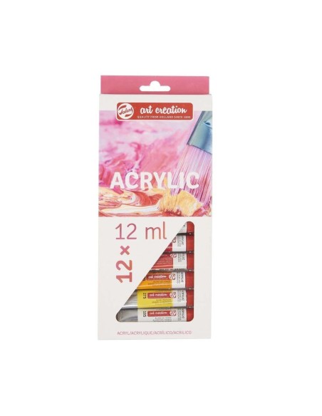 Caja Acrílicos Art Creation 12 ml 12 Unidades