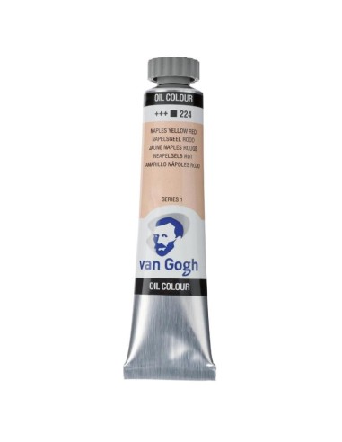 Óleo Van Gogh Amarillo Nápoles Rojo  Nº224