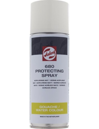 Barniz Talens Spray Protector Water/Gouache 400 ml