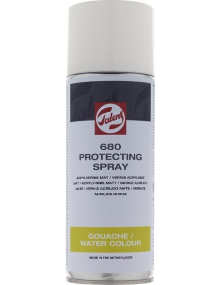Barniz Talens Spray Protector Water/Gouache 400 ml