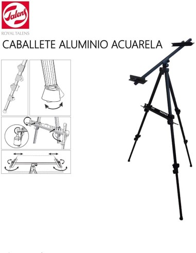Caballete Talens Aluminio para Acuarela