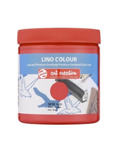 Tinta Lino Art Creation 250 ml Rojo