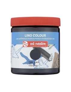 Tinta Lino Art Creation 250 ml Negro