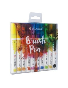 Caja Rotuladores Ecoline Colores 10 Unidades