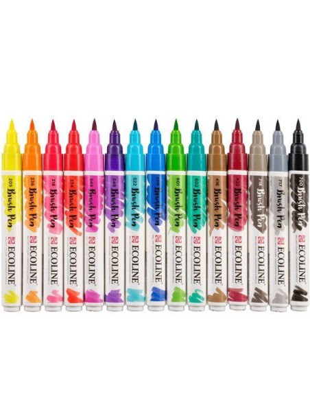 Caja Rotuladores Ecoline Colores 15 Unidades