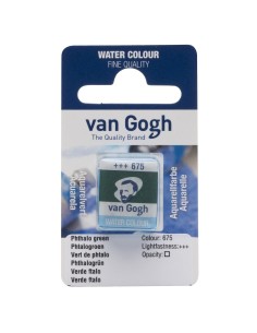 Acuarela Van Gogh 1/2 Godet Verde Ftalo Nº675