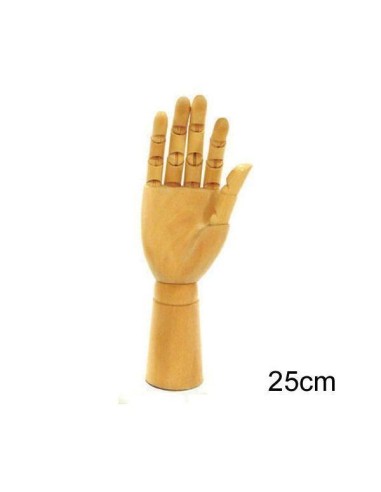 Mano Talens Madera Femenina Derecha 25 cm 