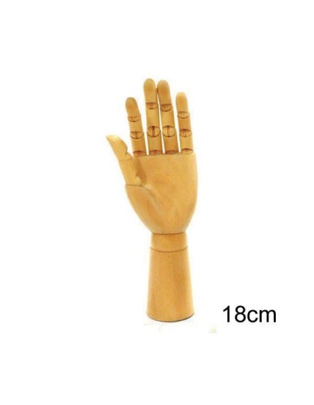 Mano Talens Madera Femenina Izquiera 18 cm