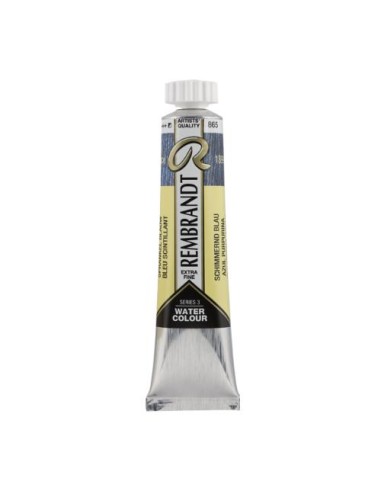Acuarela Rembrandt 20 ml Azul Purpurina Nº865