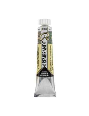 Acuarela Rembrandt 20 ml Azul Verde Oro Camaleón Nº863
