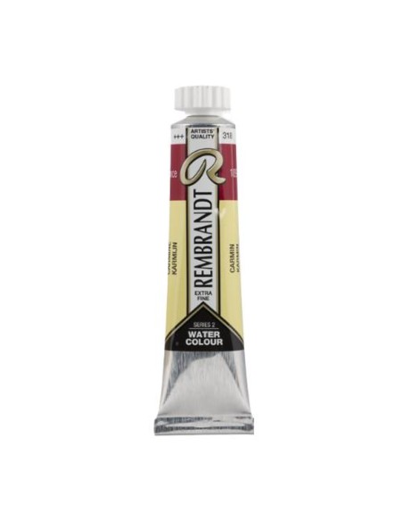 Acuarela Rembrandt 20 ml Carmín Nº318