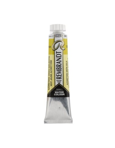 Acuarela Rembrandt 20 ml Verde Amarillo Azo Nº296