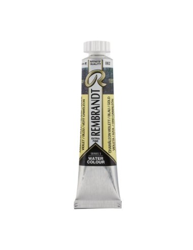 Acuarela Rembrandt 20 ml Violeta Azul Oro Camaleón Nº862