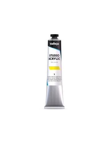 Acrílico Vallejo Cadmio Amarillo Limón Nº1