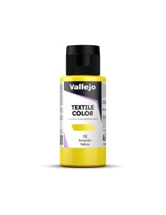 Pintura Textil Vallejo 60 ml Amarillo Nº12 2