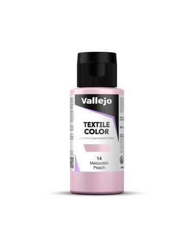 Pintura Textil Vallejo 60 ml Melocotón Nº14