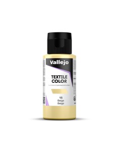 Pintura Textil Vallejo 60 ml Beige Nº15 2