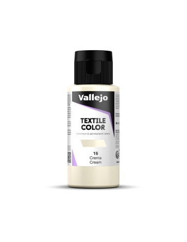 Pintura Textil Vallejo 60 ml Crema Nº16
