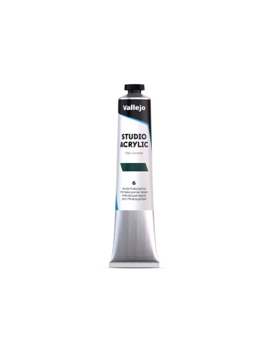 Acrílico Vallejo Verde Ftalocianina Nº6