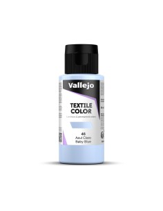 Pintura Textil Vallejo 60 ml Azul Claro Nº46