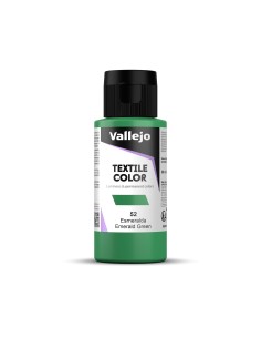 Pintura Textil Vallejo 60 ml Esmeralda Nº52
