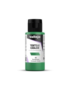Pintura Textil Vallejo 60 ml Esmeralda Nº52 2